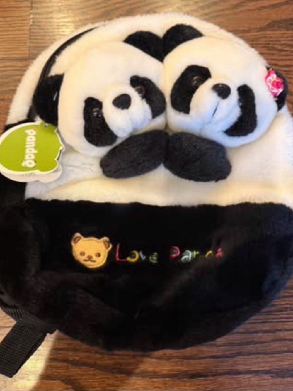 New Soft Plush Panda Toddler Backpack